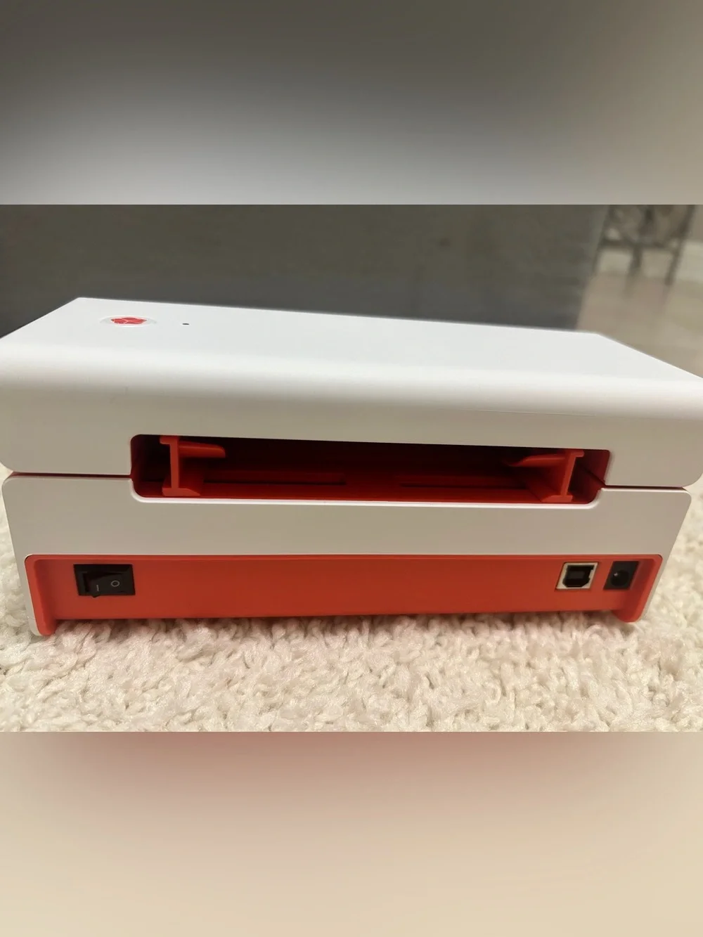 NWT never used ORGSTA Thermal Barcode Printer - White -everything included